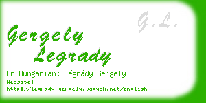 gergely legrady business card
